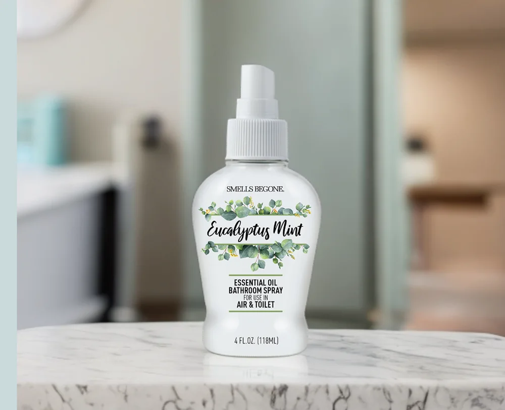SMELLS BEGONE Bathroom & Toilet Spray