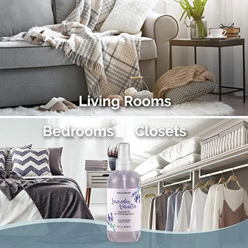 SMELLS BEGONE Essential Oil Room Spray — Lavender Vanilla, 8 oz 2-Pack — view 2