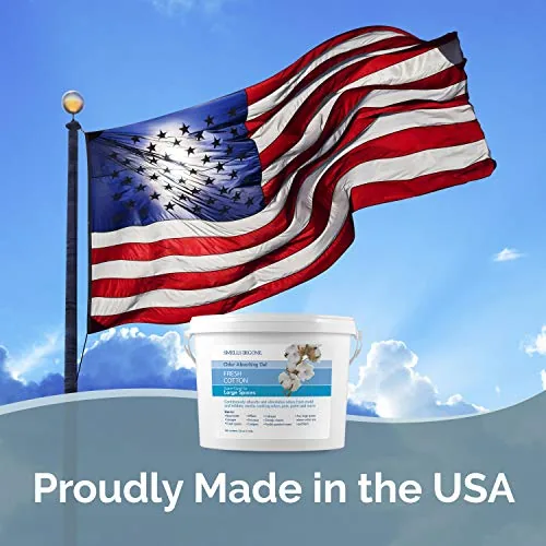 SMELLS BEGONE Gallon Odor Absorber Gel — Fresh Cotton — view 4
