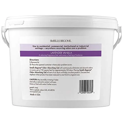 SMELLS BEGONE Gallon Odor Absorber Gel — Lavender Vanilla — view 2