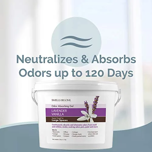 SMELLS BEGONE Gallon Odor Absorber Gel — Lavender Vanilla — view 3