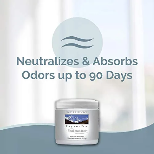 SMELLS BEGONE Odor Absorbing Gel — Fragrance Free, 2-Pack — view 2