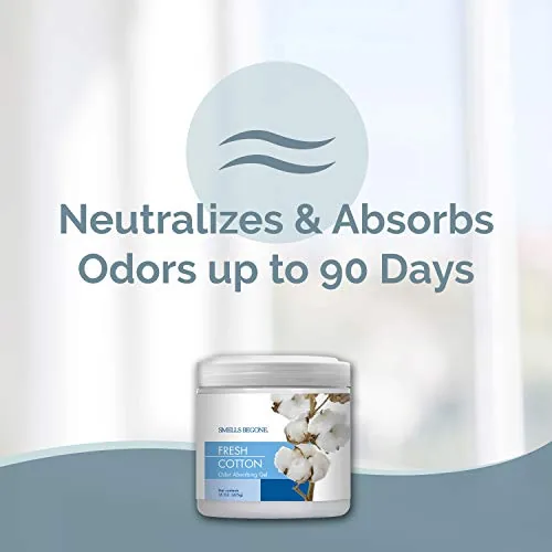 SMELLS BEGONE Odor Absorbing Gel — Fresh Cotton, 2-Pack — view 2