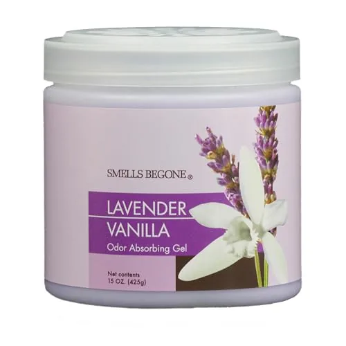 SMELLS BEGONE Odor Absorbing Gel — Lavender Vanilla, 15 oz
