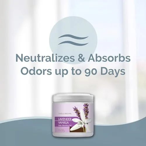 SMELLS BEGONE Odor Absorbing Gel — Lavender Vanilla, 6-Pack — view 2