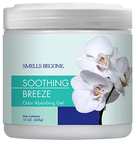 SMELLS BEGONE Odor Absorbing Gel — Soothing Breeze, 15 oz
